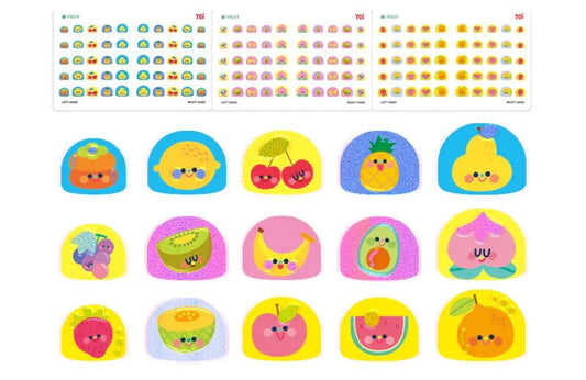 TOI - Nail Sticker Colourful Fruit - Baby Harbour