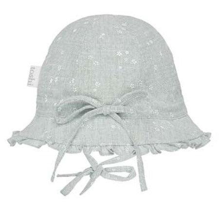 Toshi - Bell Hat Milly Sage Size S - Baby Harbour