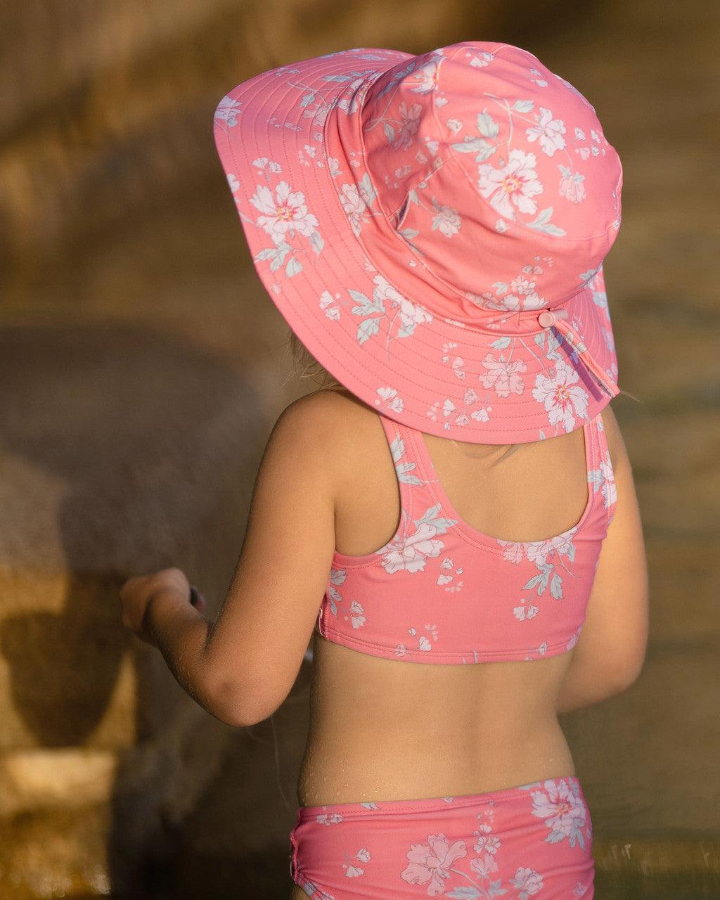 Toshi - Swim Kids Sunhat Classic Scarlett - Baby Harbour