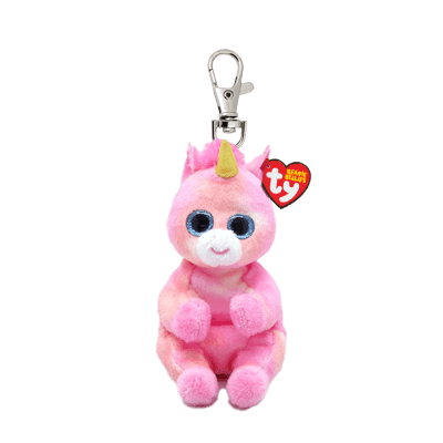 TYBeanieBeniesSkoWLAR- pink unicom clip - Baby Harbour