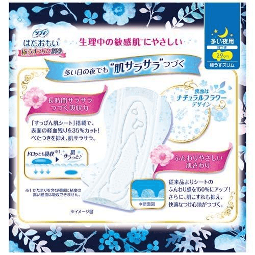 Unicharm night sanitary pad 29cm 15pcs - Baby Harbour