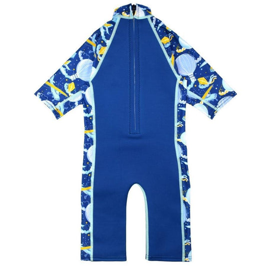 UV Sun And Sea Wetsuit Up In The Air Blue - Baby Harbour