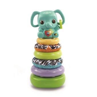 VTech - Baby Stack, Rattle & Link Elephant - Baby Harbour