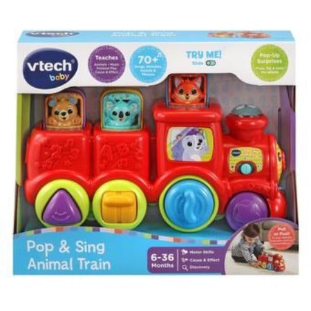 Vtech - Pop and Sing Animal Train - Baby Harbour
