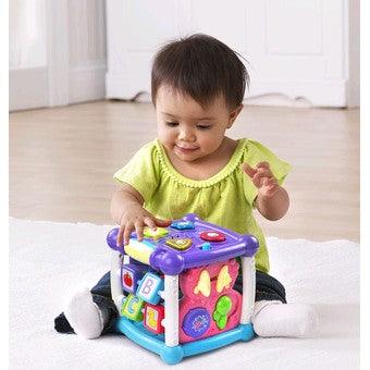 Vtech - Turn & Learn Cube Pink - Baby Harbour