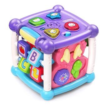 Vtech - Turn & Learn Cube Pink - Baby Harbour