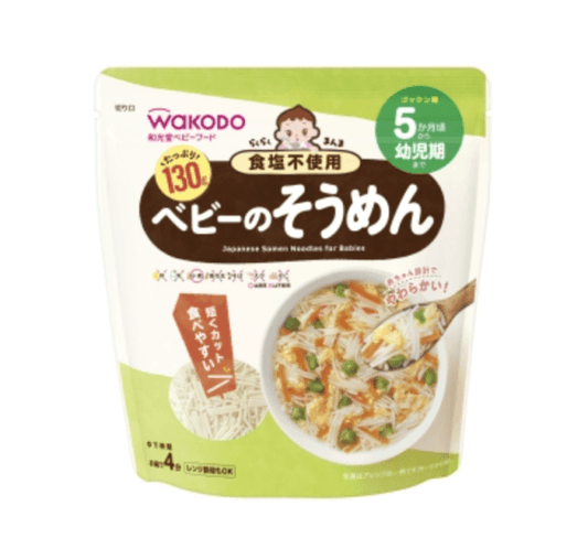 Wakodo - Baby Noodles Somen 130g 5M+ - Baby Harbour