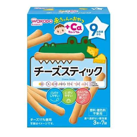 Wakodo - Baby Snacks Cheese Sticks 9M+ - Baby Harbour