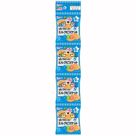 Wakodo - Baby Snacks - Milk Biscuits with Ca 9M+ - Baby Harbour