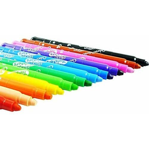 Amos-Silky Twister Color Crayons Pastel Watercolour 36 Pack - Baby Harbour