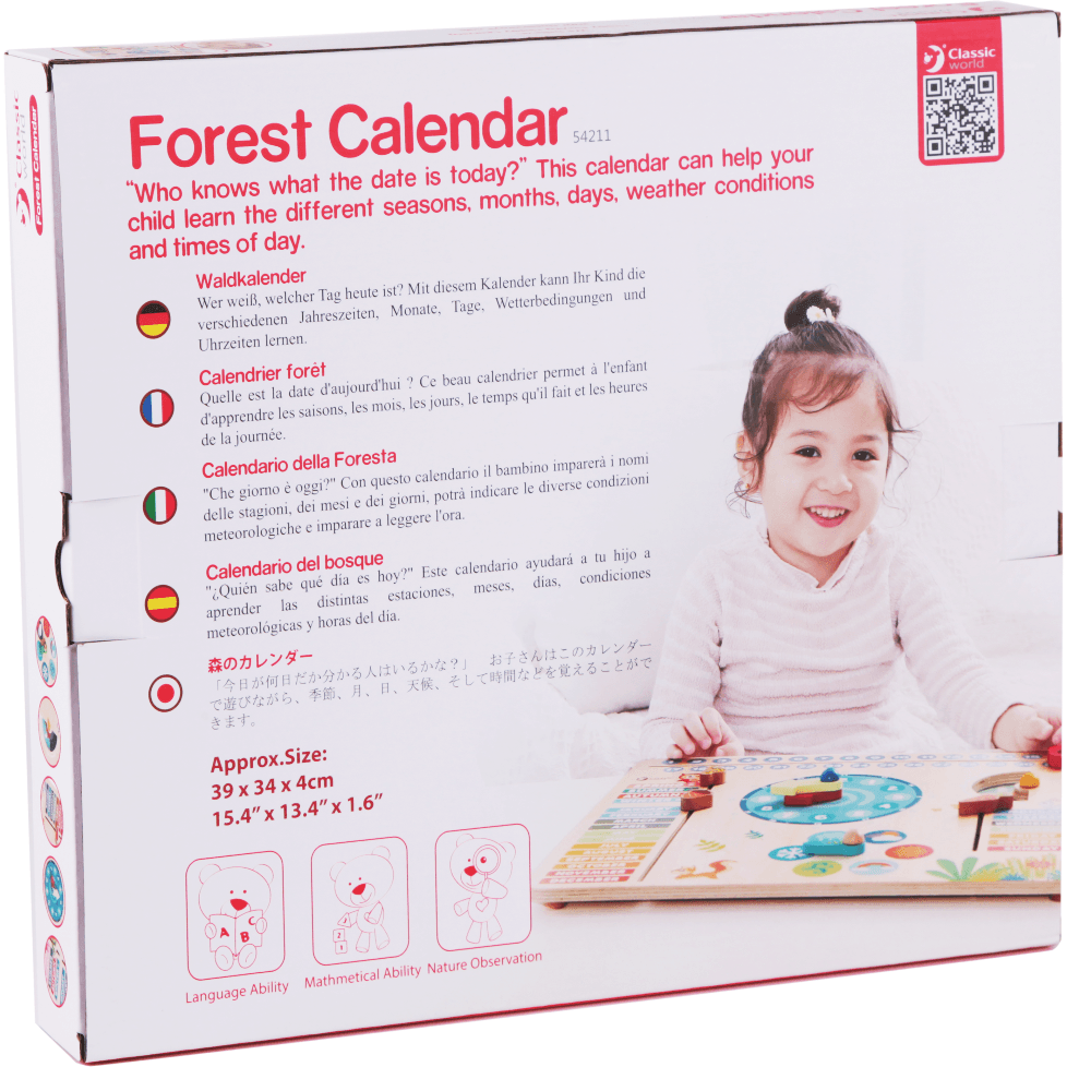 Classic World-Forest Calendar - Baby Harbour