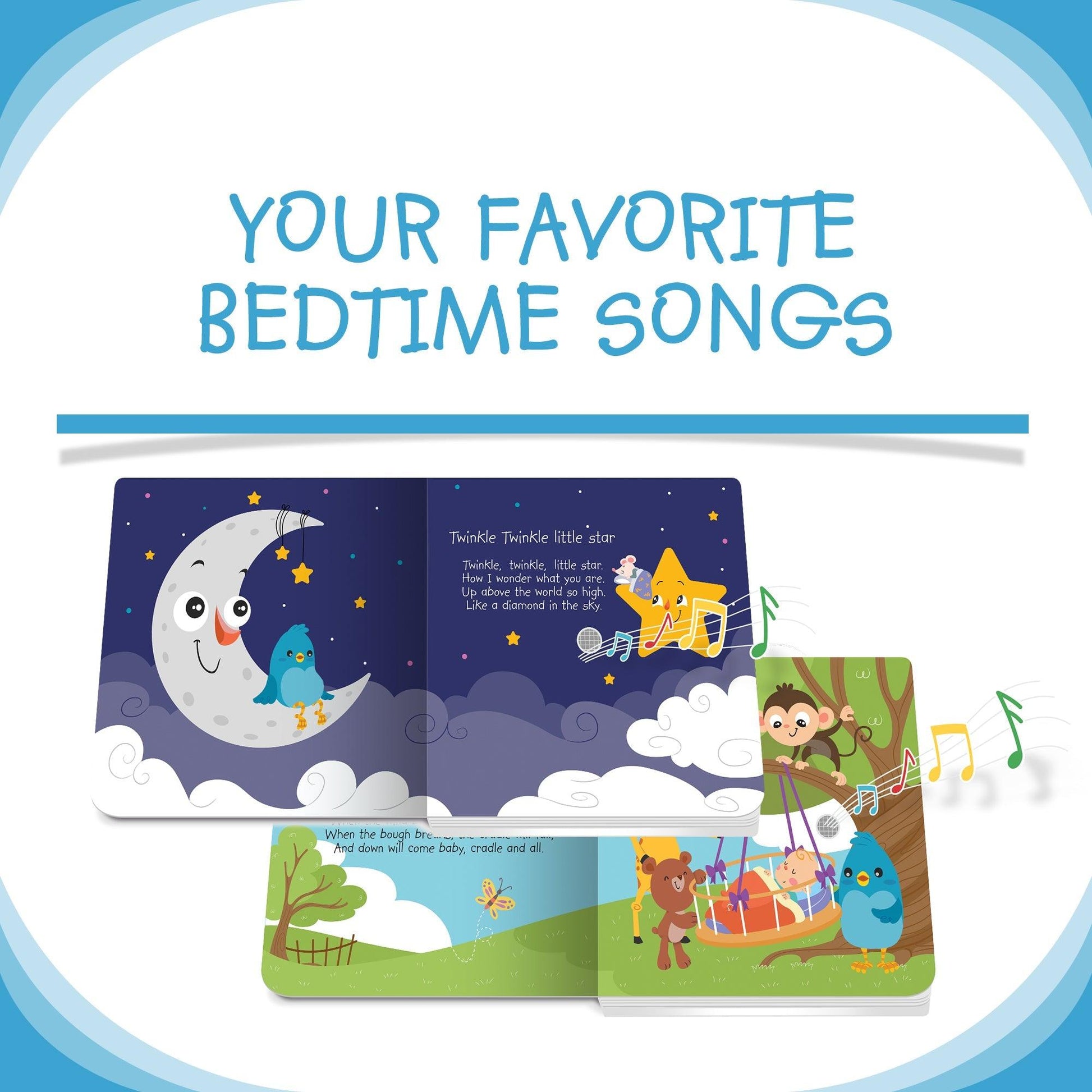 Ditty Bird - Bedtime Songs Board Book - Baby Harbour