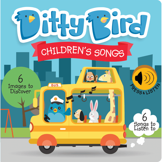 Ditty Bird - Childrens Songs Board Book - Baby Harbour