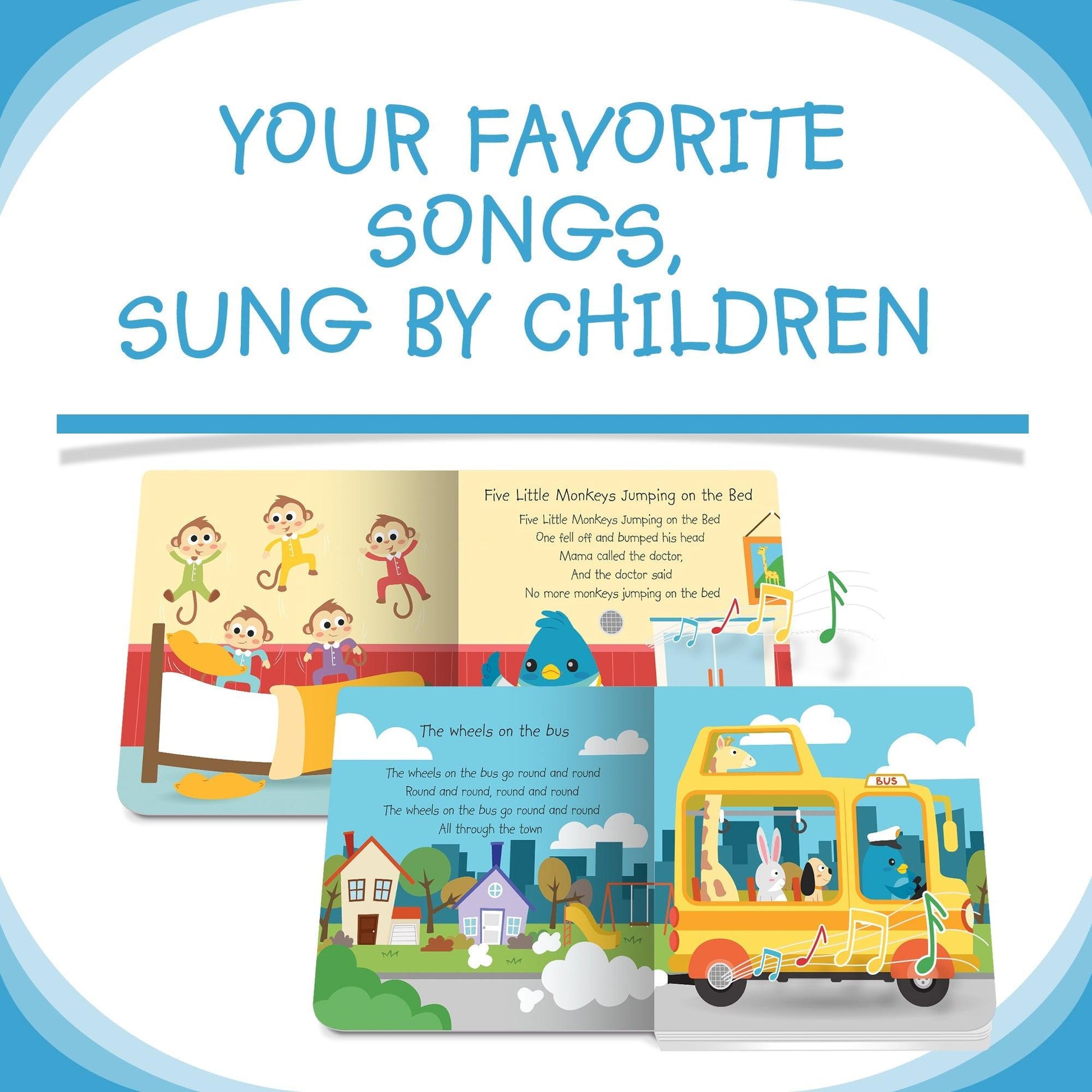 Ditty Bird - Childrens Songs Board Book - Baby Harbour