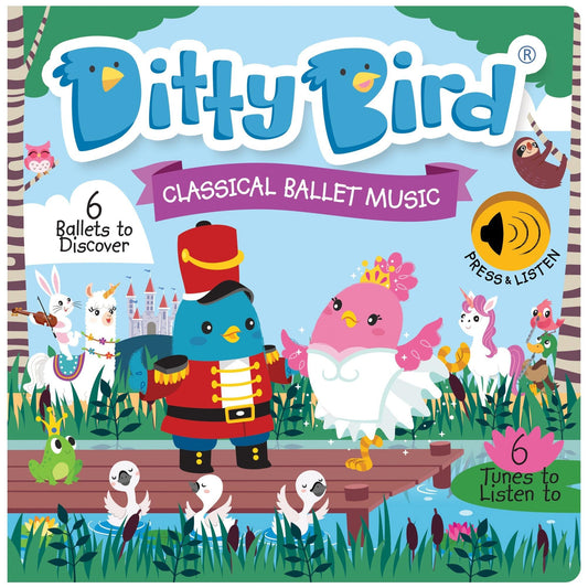 Ditty Bird - Classical Ballet Music Board Book - Baby Harbour