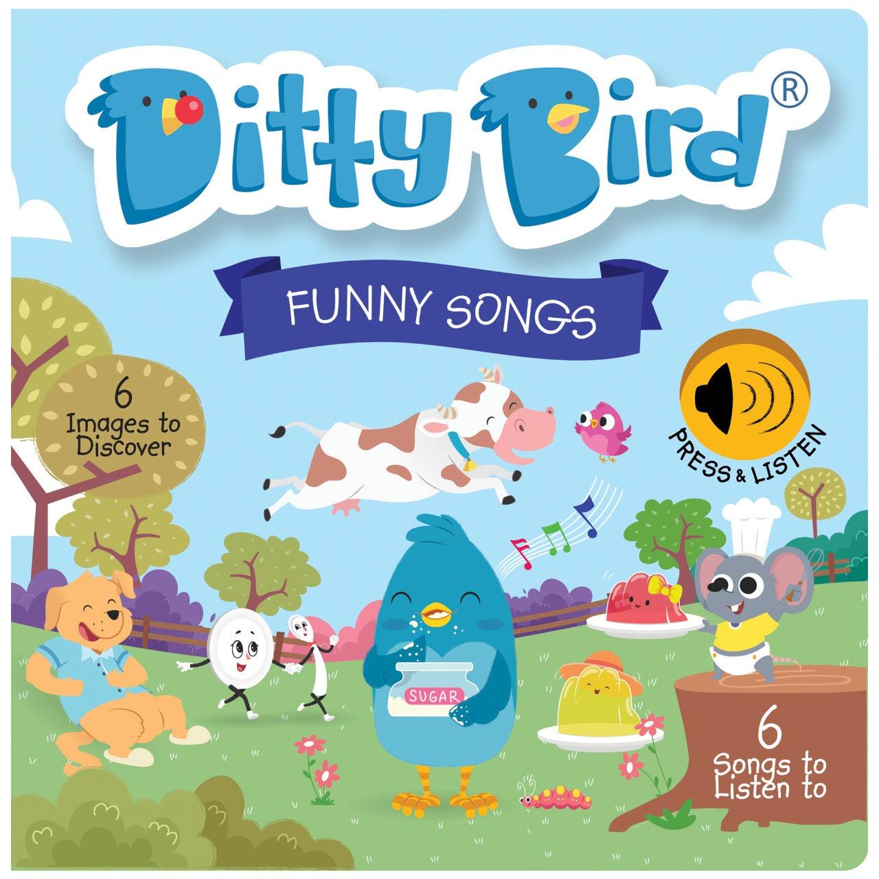 Ditty Bird - Funny Songs Board Book - Baby Harbour