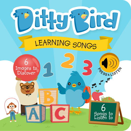 Ditty Bird - Learning Songs Board Books - Baby Harbour