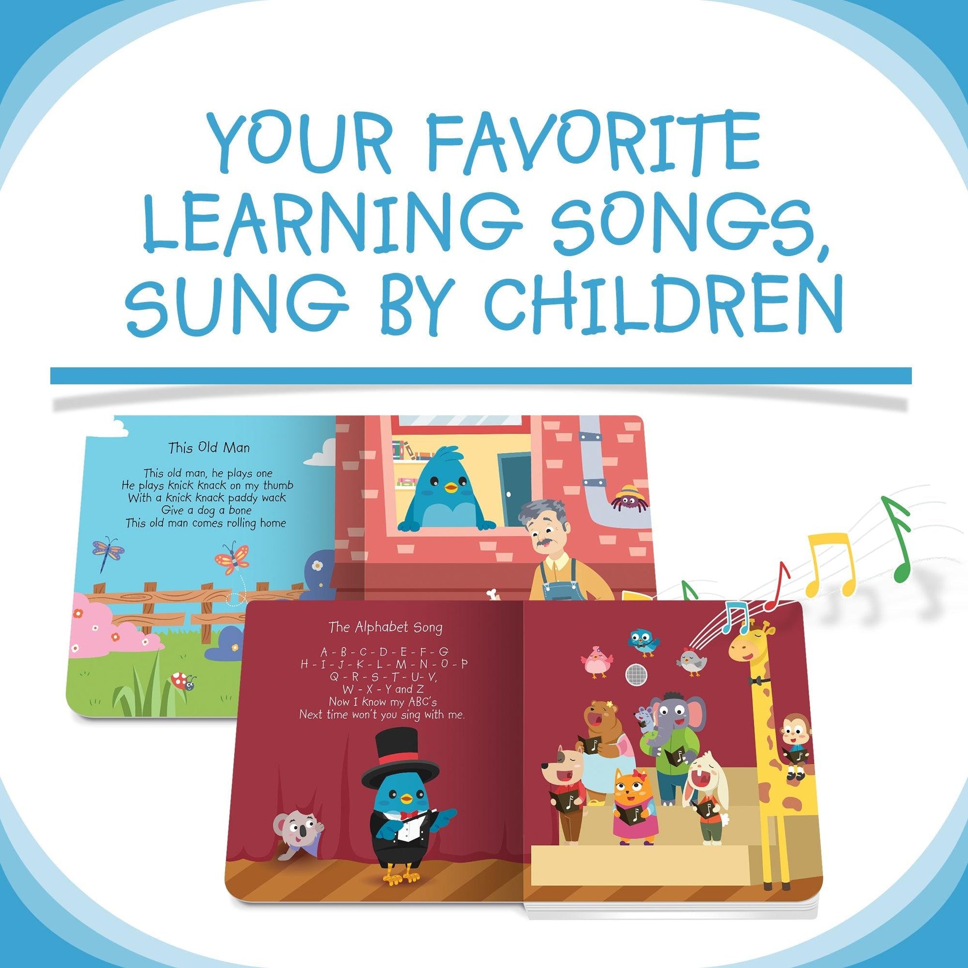 Ditty Bird - Learning Songs Board Books - Baby Harbour