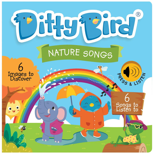 Ditty Bird - Nature Songs Board Book - Baby Harbour