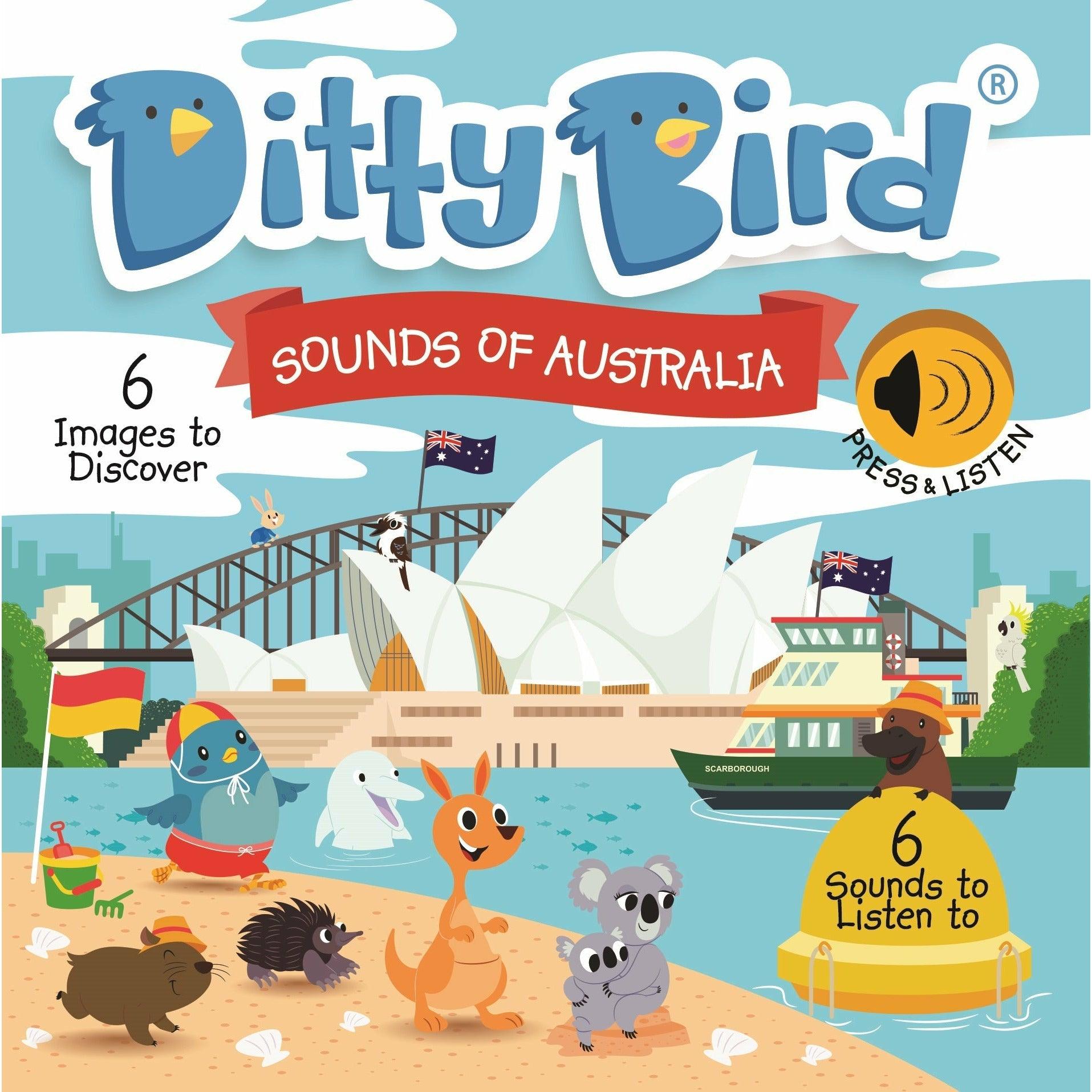 Ditty Bird - Sounds of Australia Board Book - Baby Harbour