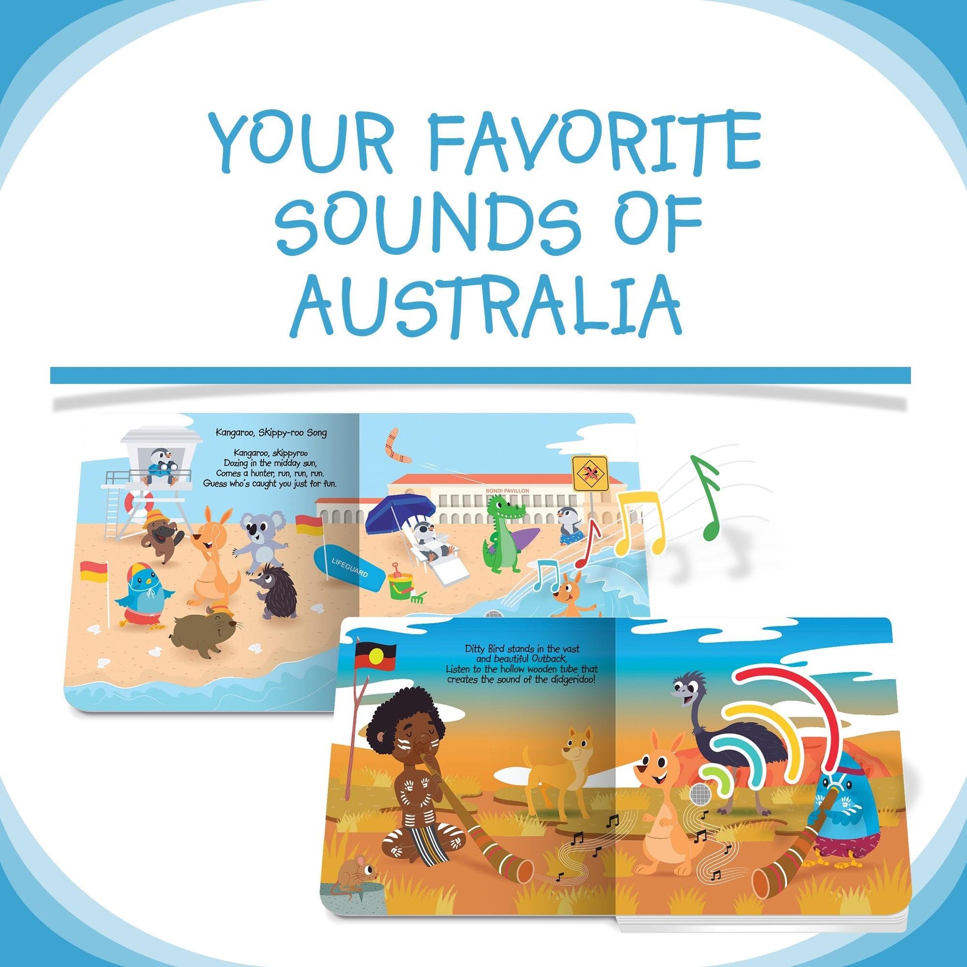 Ditty Bird - Sounds of Australia Board Book - Baby Harbour