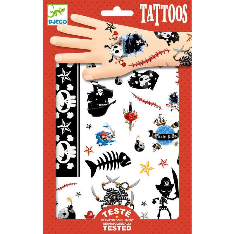 Djeco - Pirates Tattoos - Baby Harbour