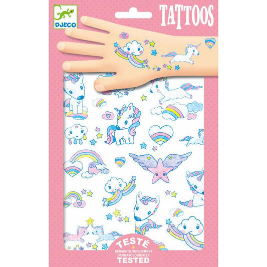 Djeco - Unicorns Tattoos - Baby Harbour