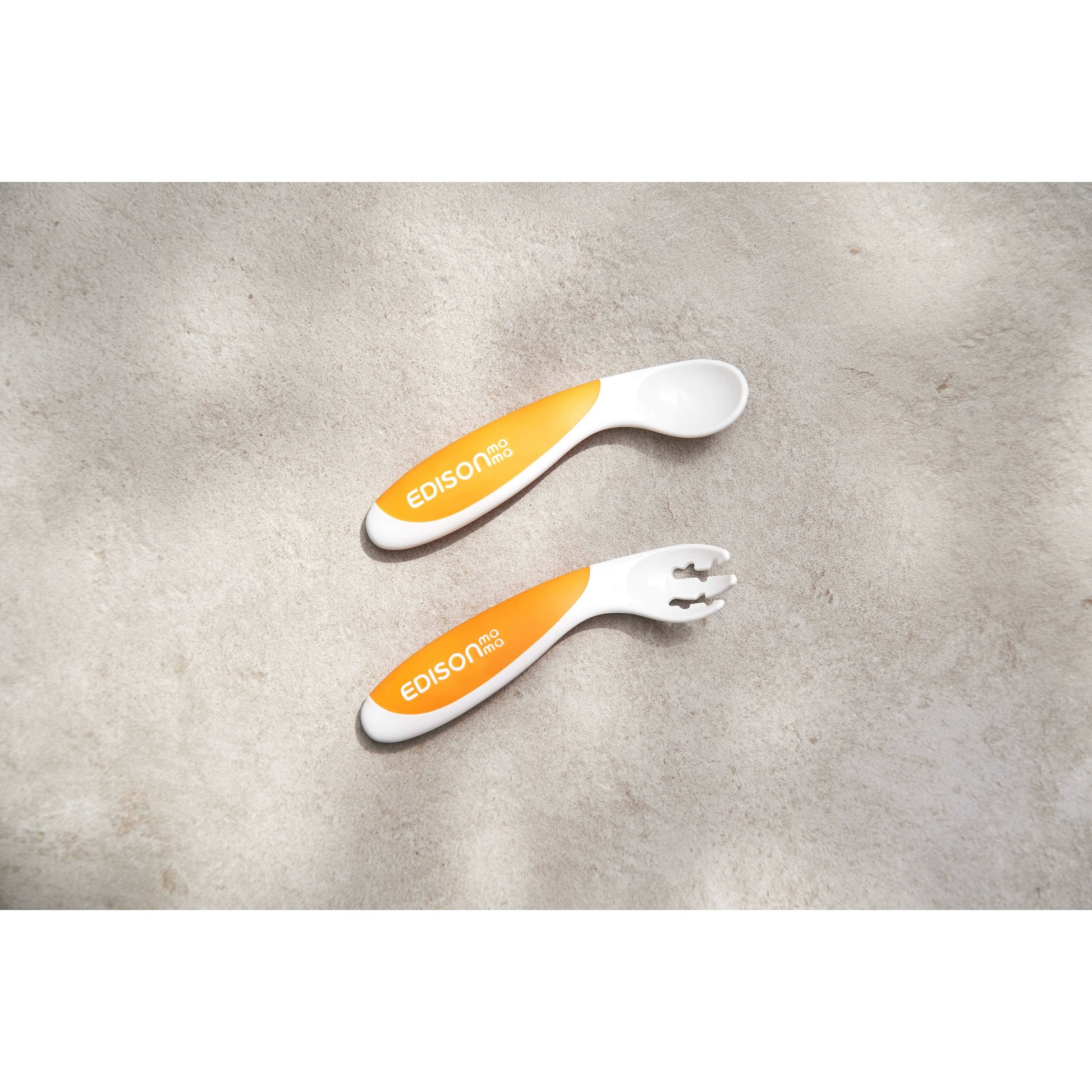 EDISONmama - Fork And Spoon Beginner Set Left Handed - Baby Harbour