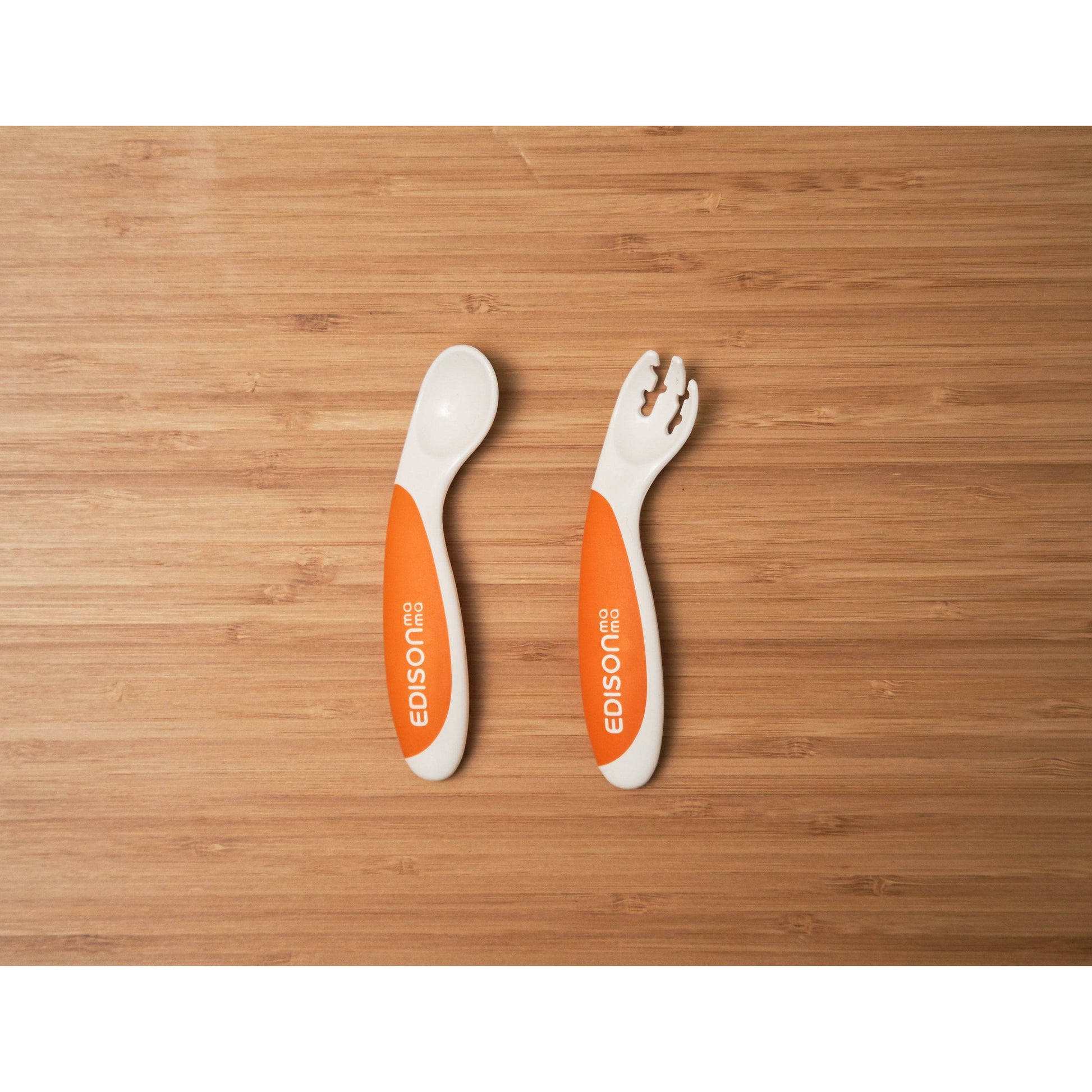 EDISONmama - Fork And Spoon Beginner Set Left Handed - Baby Harbour