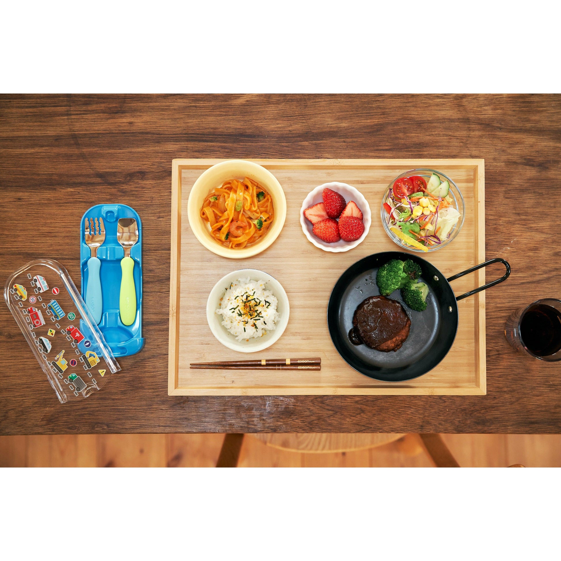 EDISONmama - Portable Utensils Set With Case - Baby Harbour