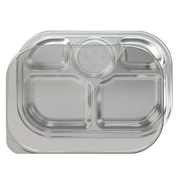 Grosmimi - Stainless Food Tray 5 Compartment with Lid - Baby Harbour