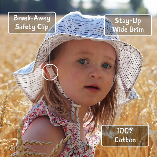 Jan Jul - Kids Cotton Floppy Hat Wildflower - Baby Harbour