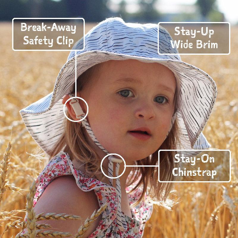 Jan Jul - Kids Cotton Floppy Hat Giraffe - Baby Harbour