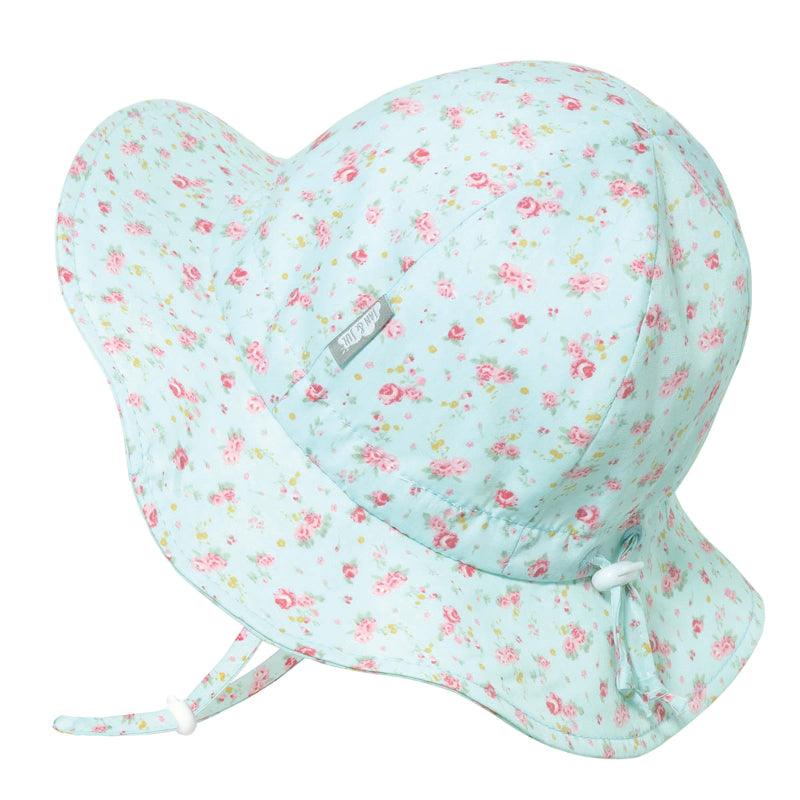 Jan Jul - Kids Cotton Floppy Hat Retro Rose - Baby Harbour