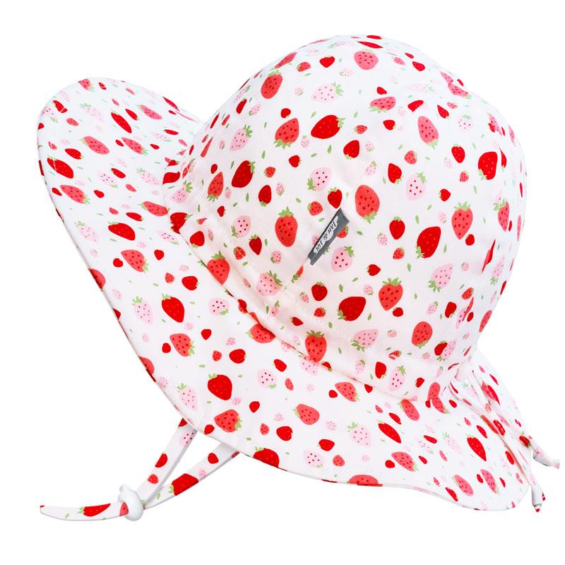 Jan Jul - Kids Cotton Floppy Hat Strawberry - Baby Harbour