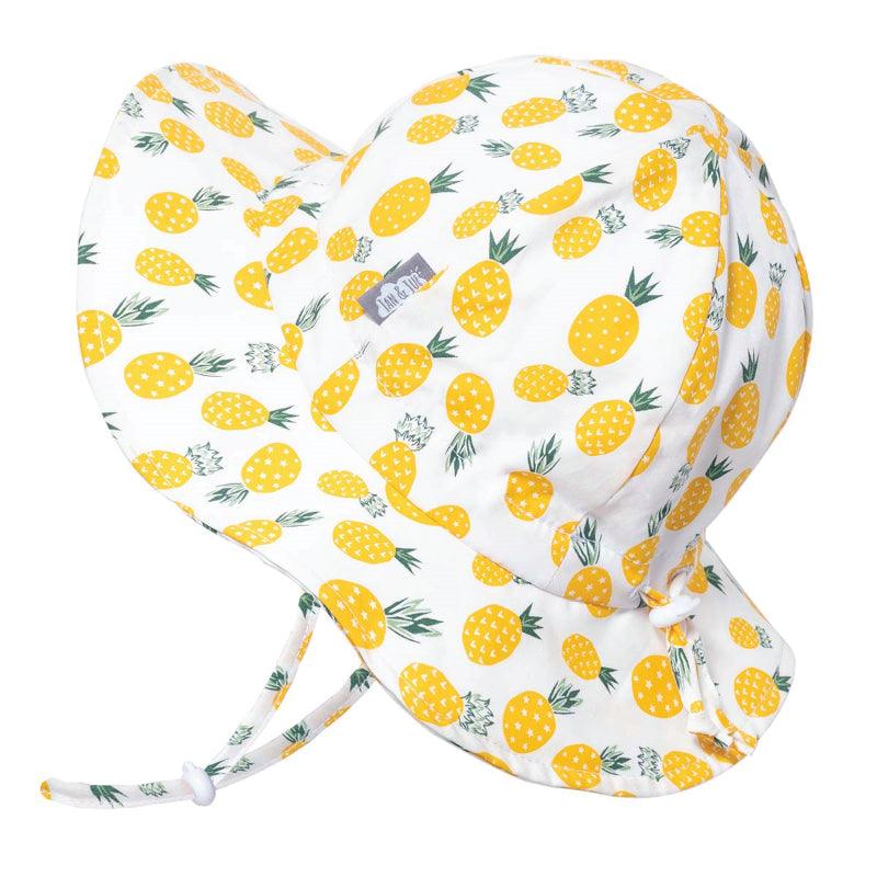 Jan Jul - Kids Cotton Floppy Hat Yellow Pineapple - Baby Harbour