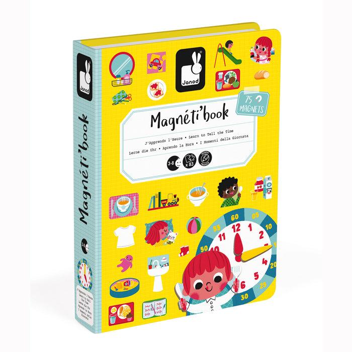 Janod - Learn Time Magnetibook - Baby Harbour