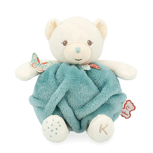 Kaloo - Plume Medium Teal Bear - Baby Harbour