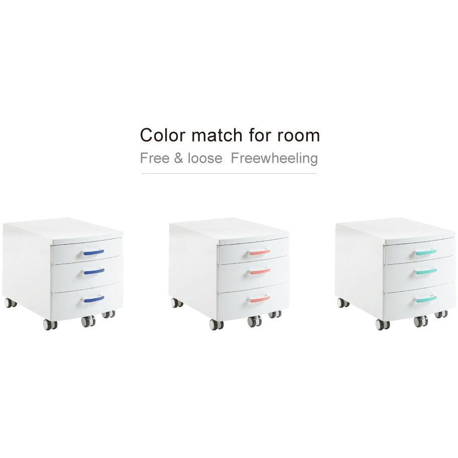 Kid2Youth - 3 Drawer Cabinet with Cushion - Baby Harbour