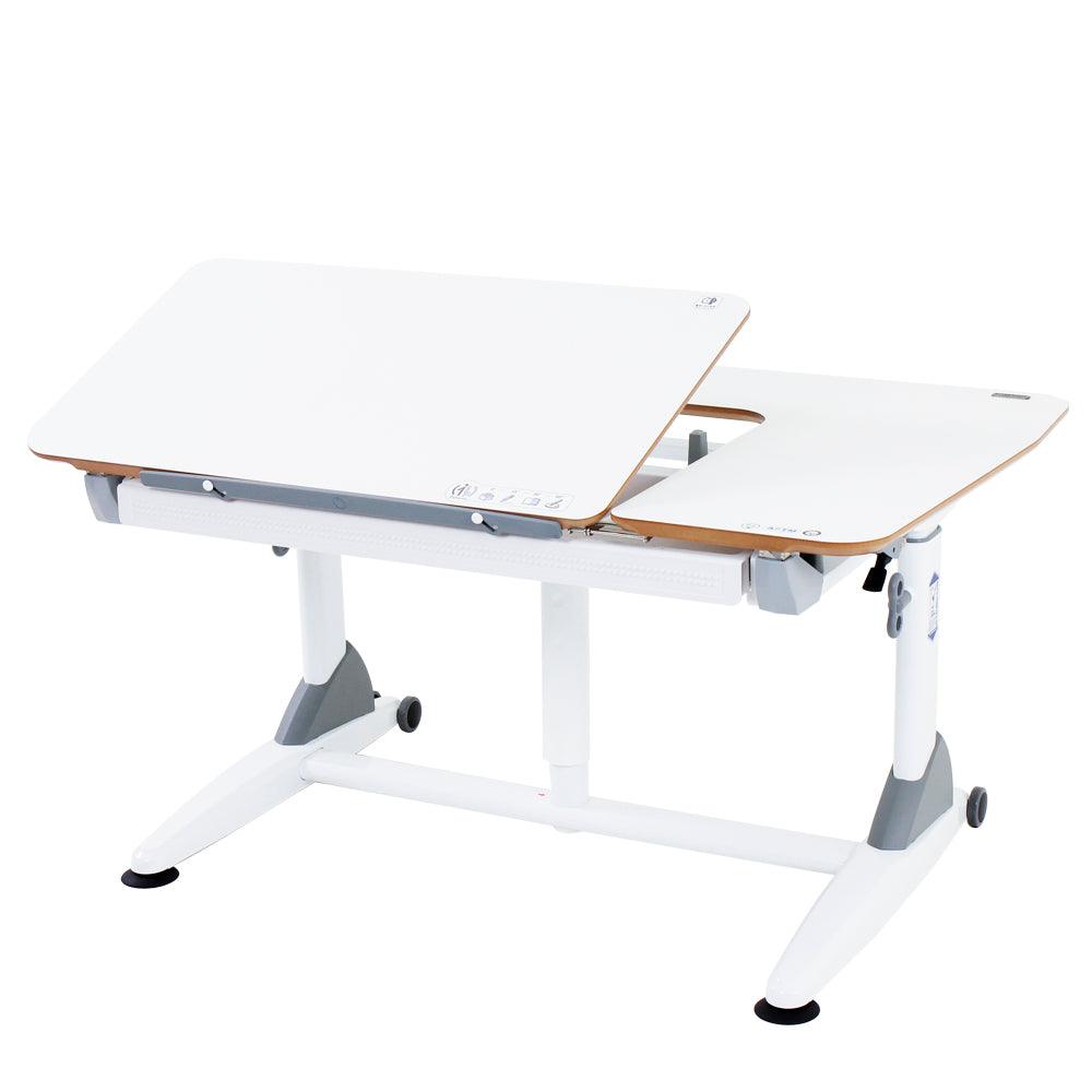 Kid2Youth - G6C+S Desk With Drawer (White/White) - Baby Harbour