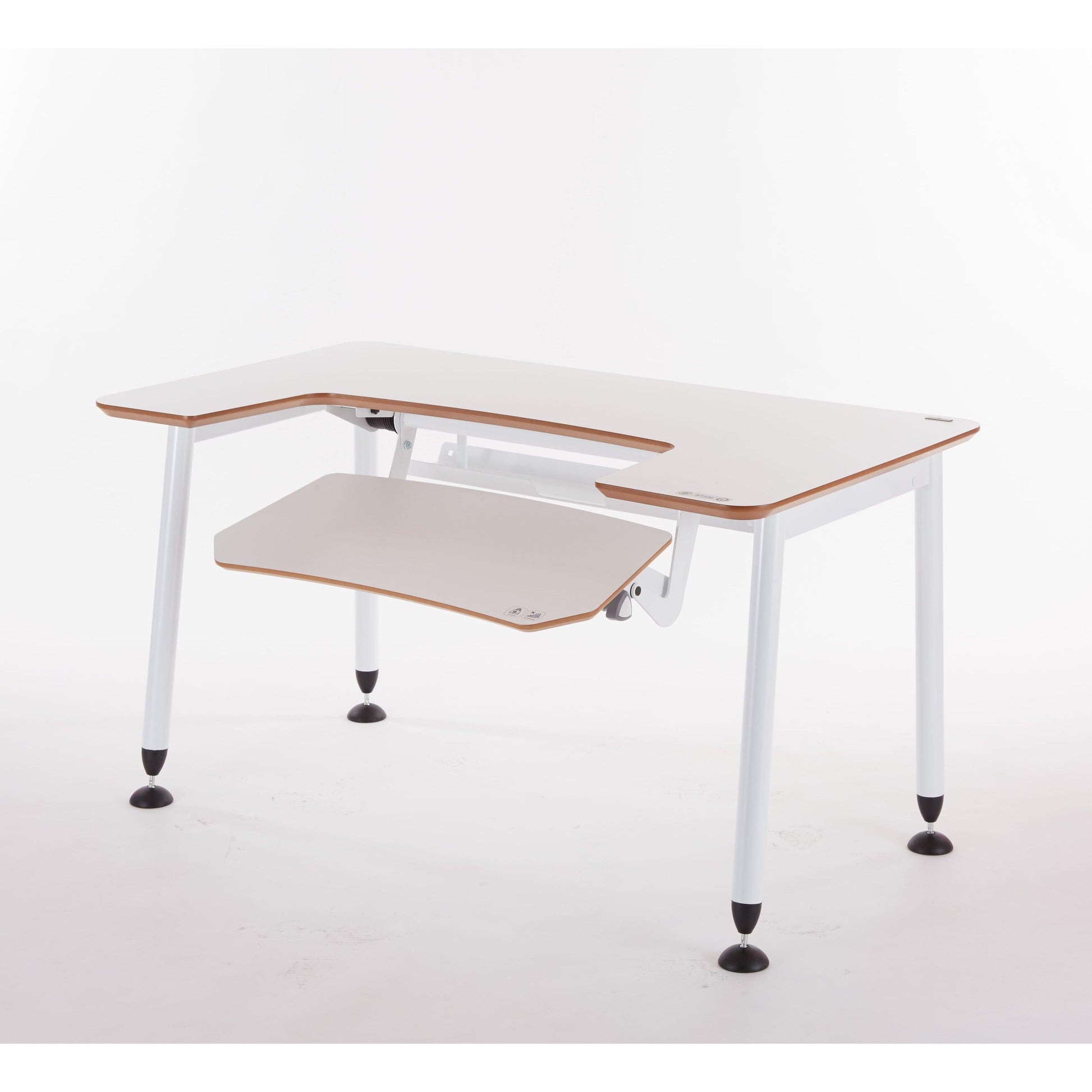 Kid2Youth - N3 140 Adult Desk White/White - Baby Harbour