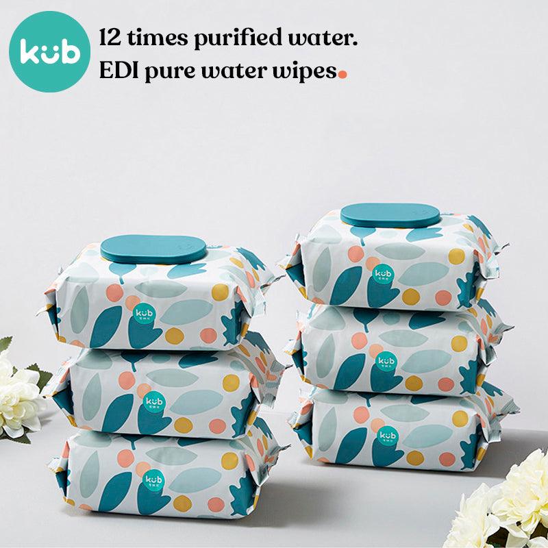 Kub - Pearl Wet Wipes 80pcs - Baby Harbour