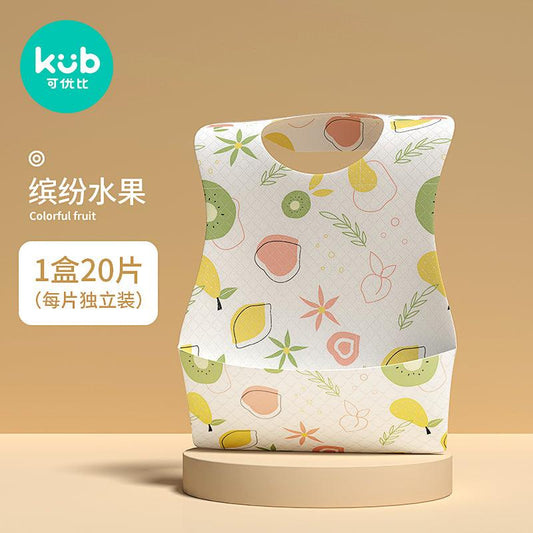 Kub - Disposable Bibs 20pcs - Baby Harbour