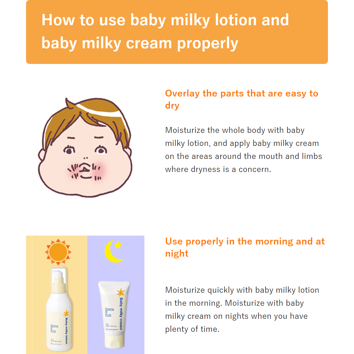 Mamakids - Baby Milky Cream - Baby Harbour