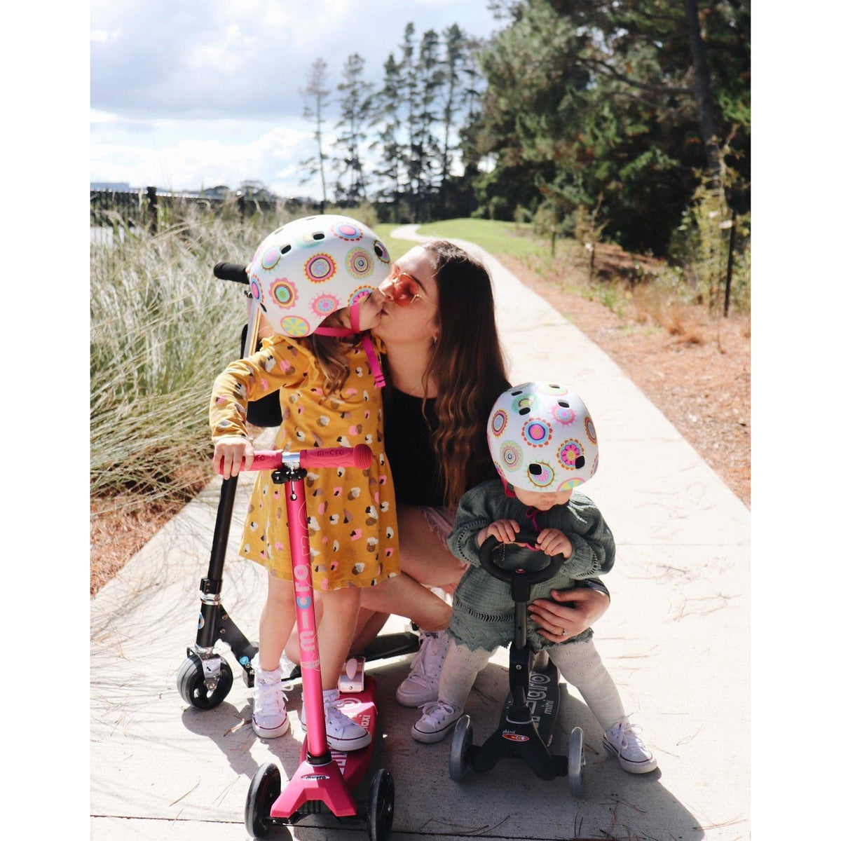 Micro - Helmet Kids Pattern - Baby Harbour