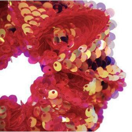 Pink Poppy - Colour Burst Sequin Scrunchie - Baby Harbour