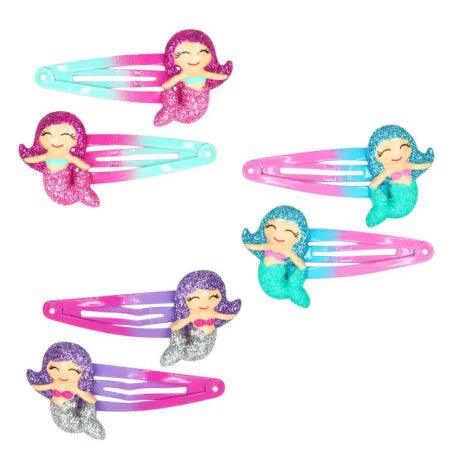 Pink Poppy - Mystic Mermaid Hairclips - Baby Harbour