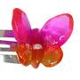 Pink Poppy - Rainbow Butterfly Charm Hairclip - Baby Harbour