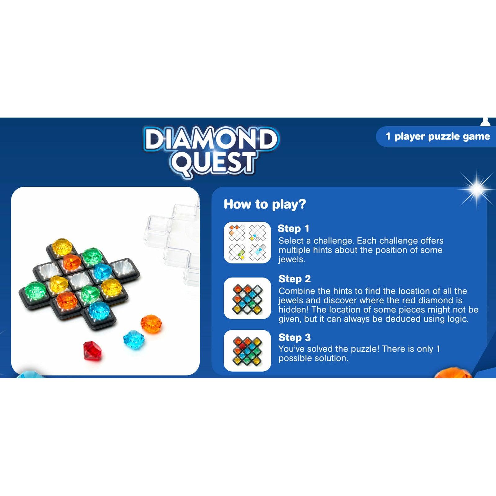 Smart Games-Diamond Quest - Baby Harbour