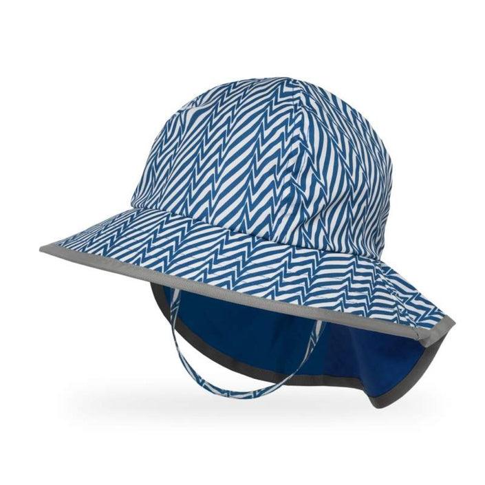 Sunday Afternoon - Kids Play Hat Blue Electric Stripe - Baby Harbour